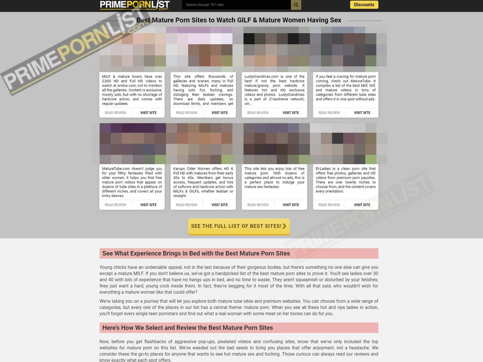10+ Best Mature Porn Sites (2022) and GILF Sex Tubes