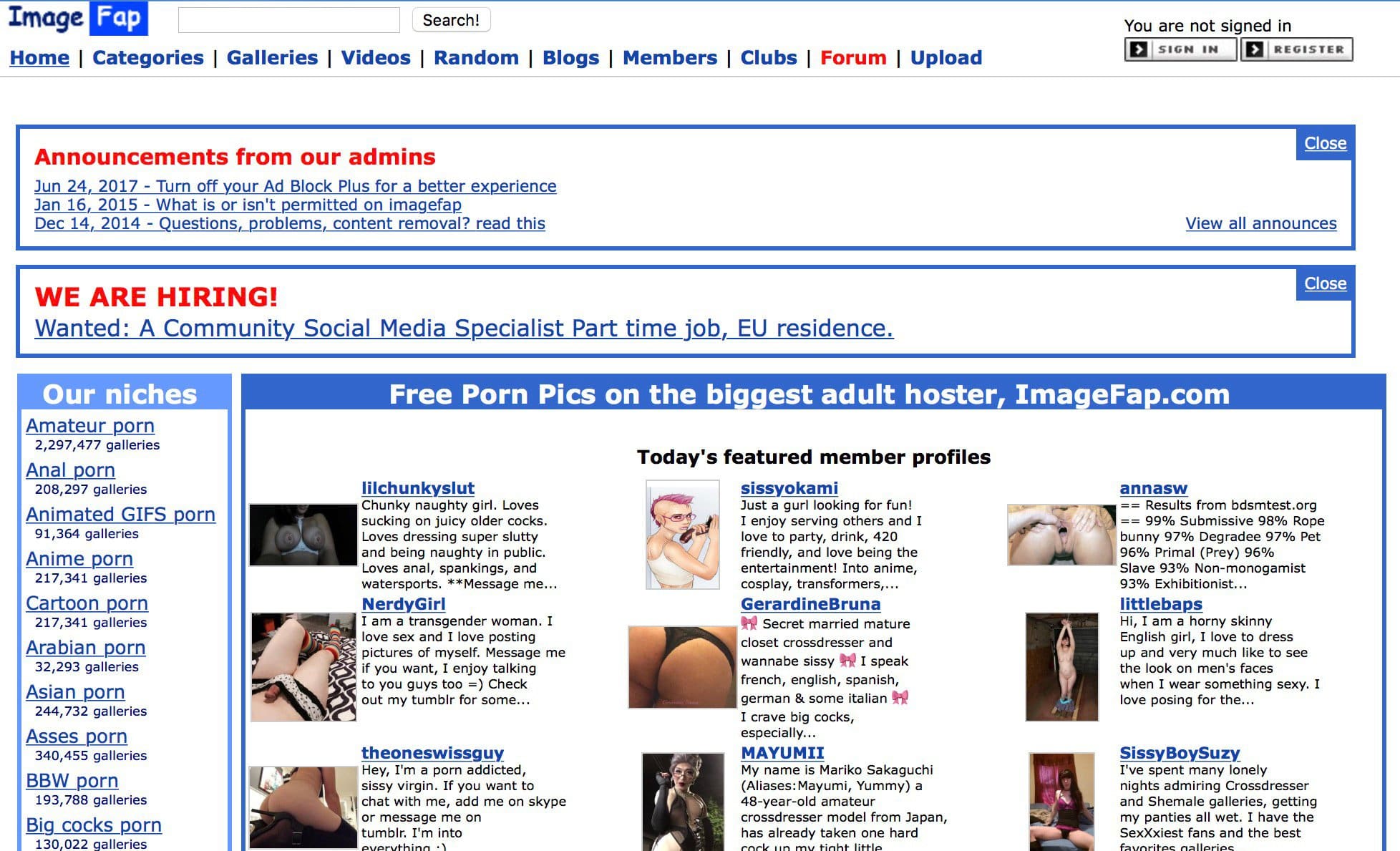Imagefap similar site