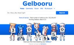 Gelbooru site thumbnail