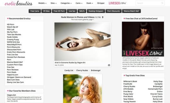 Nude Web Page - EroticBeauties Review & Similar Porn Sites - Prime Porn List
