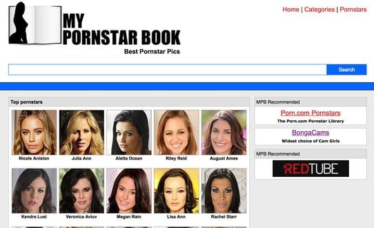 MyPornstarBook