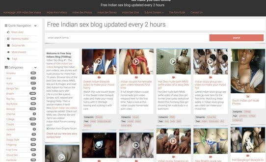 Blog Indian Sex - FreeSexyIndians Review & Similar Porn Sites - Prime Porn List