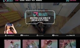 VRhush site thumbnail