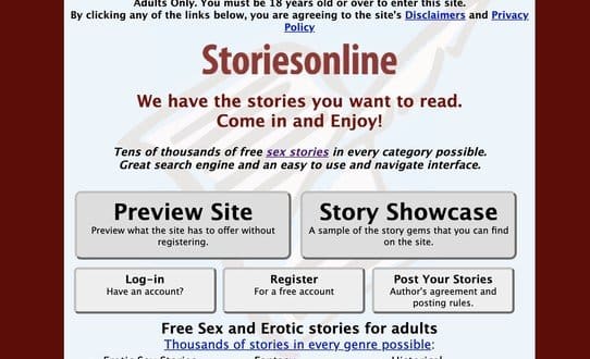 Erotic Story Sites