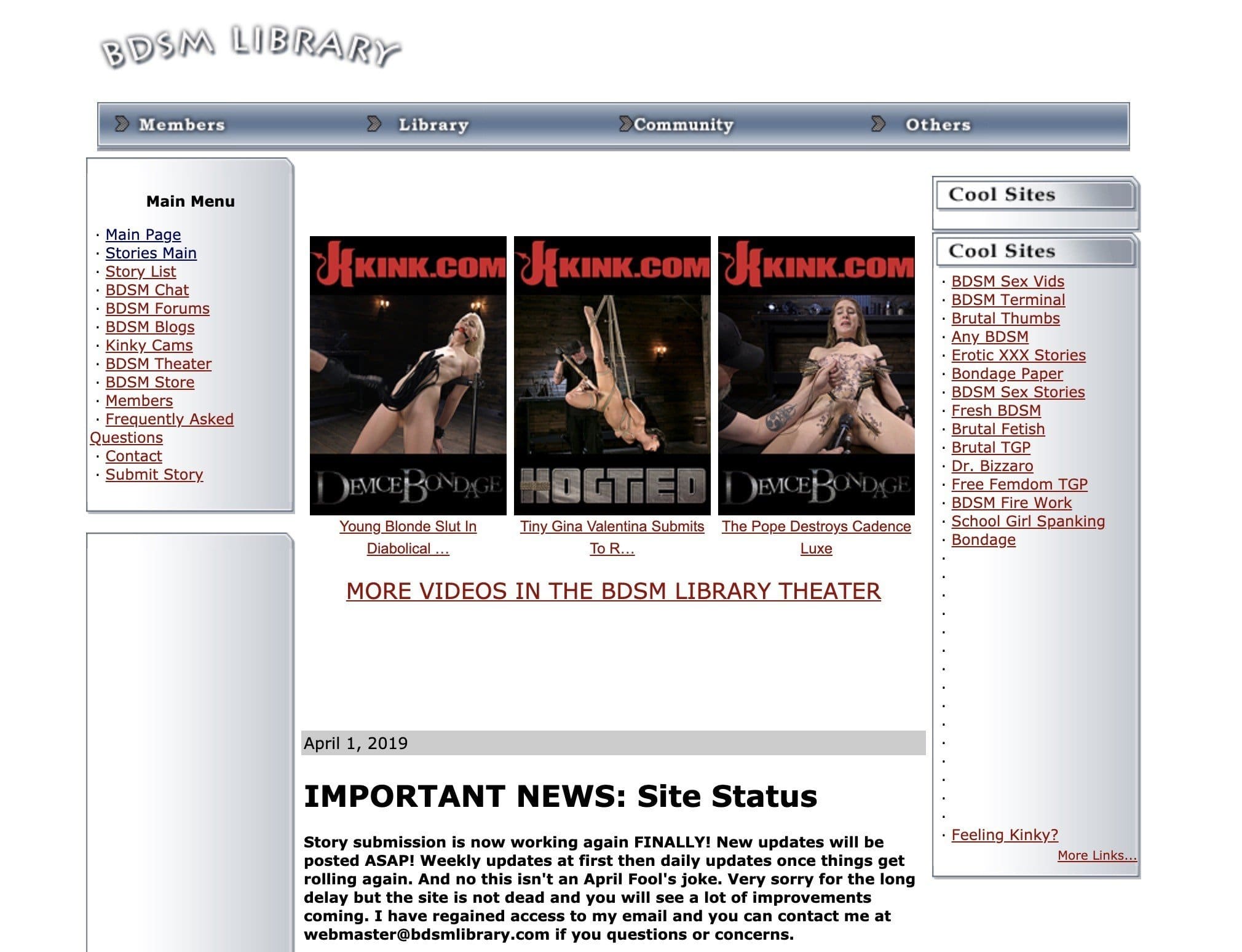 Bdsmlibrary